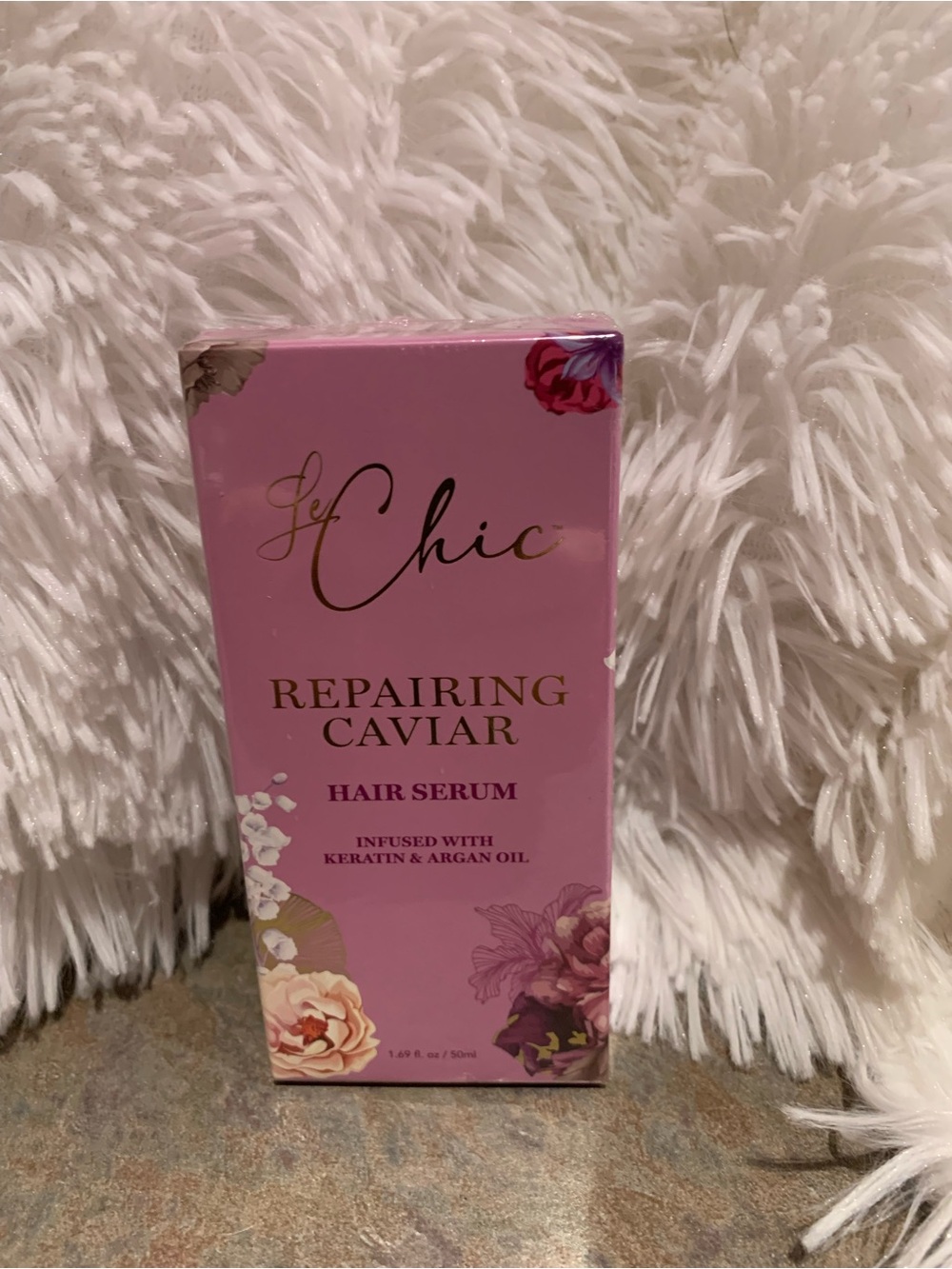 chic Repairing Caviar Hair Serum - Pink
